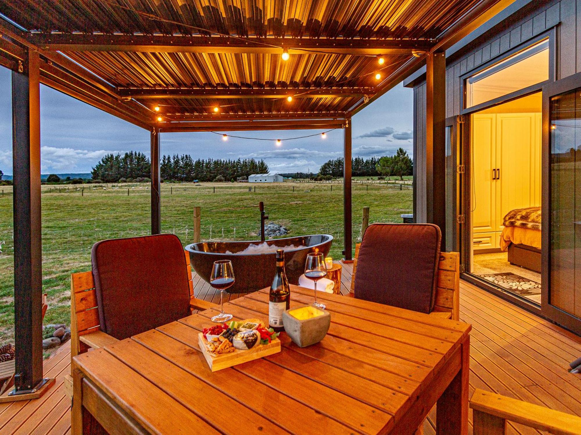 Mangateitei Views - Rangataua Tiny Home Ohakune Exterior foto
